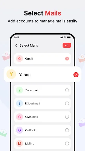 Email App – All Mail Inbox ডাউনলোড করুন – সেরা ইমেইল ম্যানেজার - Screenshot 2
