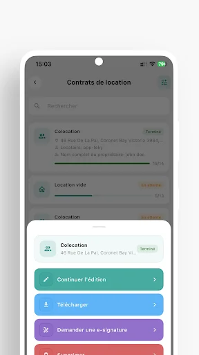 EasyQuittance ডাউনলোড করুন – ভাড়ার রসিদ ও চুক্তিপত্র তৈরির সেরা অ্যাপ - Screenshot 3
