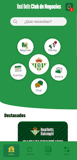 Real Betis Club de Negocios ডাউনলোড করুন – অফিসিয়াল বিজনেস অ্যাপ - Screenshot 4