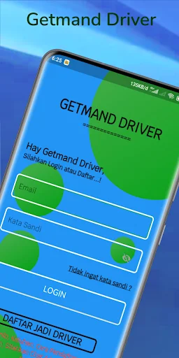 GetDriver অ্যাপ ডাউনলোড করুন – Getmand ড্রাইভারদের জন্য সেরা অ্যাপ - Screenshot 1
