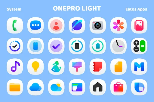 OneLight 8 – Icon Pack ডাউনলোড করুন – সেরা স্টাইলিশ আইকন প্যাক - Screenshot 14