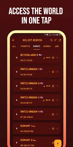 QATAR VPN ডাউনলোড করুন – এক ক্লিকে সুরক্ষিত আইপি এবং নিরাপদ ইন্টারনেট - Screenshot 4