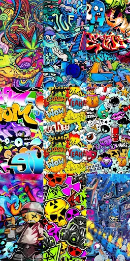 Graffiti Wallpaper ডাউনলোড করুন – সেরা স্ট্রিট আর্ট ব্যাকগ্রাউন্ড - Screenshot 15