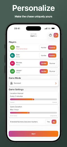 Hunting Game ডাউনলোড করুন – রিয়েল-টাইম জিপিএস চেজ গেম - Screenshot 2