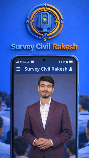 Survey Civil Rakesh ডাউনলোড করুন – সিভিল ইঞ্জিনিয়ারিং শিক্ষা অ্যাপ - Screenshot 1