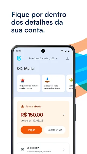 Sabesp Mobile ডাউনলোড করুন – জল পরিষেবা এখন হাতের মুঠোয় - Screenshot 3