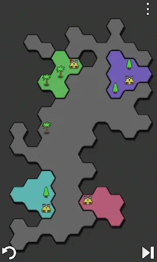 Antiyoy Classic ডাউনলোড করুন – সেরা টার্ন-বেজড স্ট্র্যাটেজি গেম - Screenshot 8