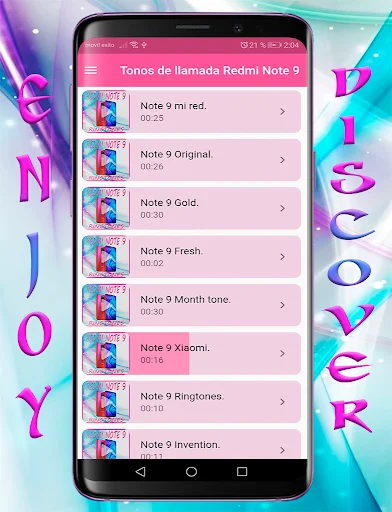 Redmi Note 9 Ringtones ডাউনলোড করুন – সেরা রিংটোন সংগ্রহ - Screenshot 4