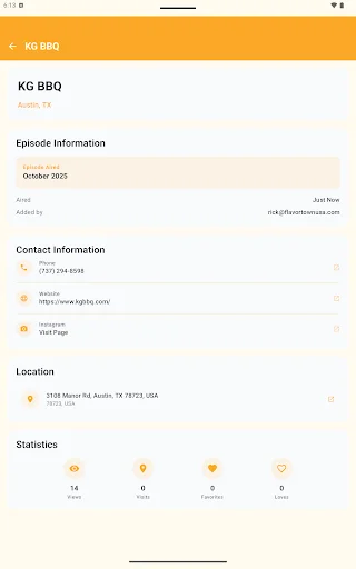 Flavortown ডাউনলোড করুন – সেরা রেস্টুরেন্ট গাইড অ্যাপ - Screenshot 15