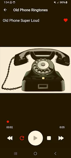 Old Phone Ringtones ডাউনলোড করুন – সেরা ক্লাসিক রিংটোন - Screenshot 2