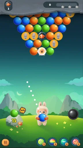 Labubu Bubble Shooter ডাউনলোড করুন – সেরা বাবুল ব্লাস্ট গেম - Screenshot 10