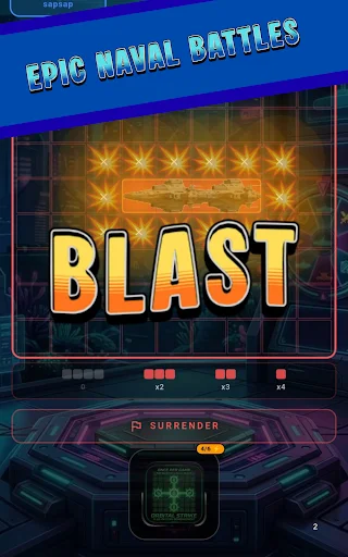 Blast Ship ডাউনলোড করুন – এপিক ট্যাকটিক্যাল নেভাল ব্যাটেলস গেম - Screenshot 5