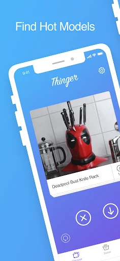 3D Printing Models – Thinger ডাউনলোড করুন: সেরা STL ফাইল খুঁজুন - Screenshot 1