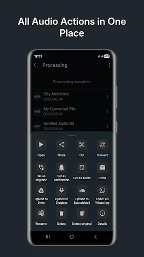 Audio Converter (MP3 AAC OPUS) ডাউনলোড করুন – সেরা অডিও কনভার্টার - Screenshot 7