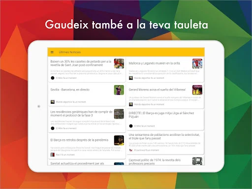 Catalan News অ্যাপ ডাউনলোড করুন – সেরা ক্যাটালান সংবাদ ও ভিডিও - Screenshot 8