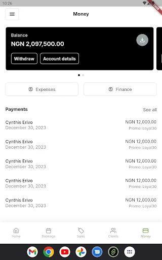 Splice: Bookings & Payments ডাউনলোড করুন – সেরা বিজনেস ম্যানেজমেন্ট অ্যাপ - Screenshot 8