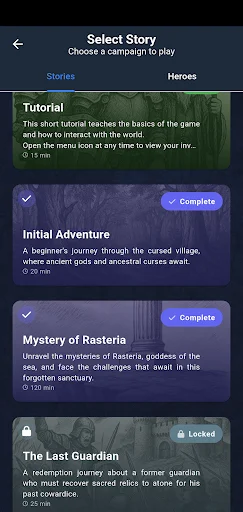 Destiny Dice: Story RPG ডাউনলোড করুন – এআই চালিত রোমাঞ্চকর গেম - Screenshot 2