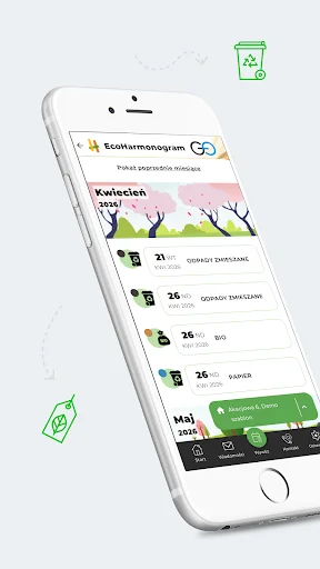 Eco Harmonogram ডাউনলোড করুন – বর্জ্য সংগ্রহের সময়সূচী অ্যাপ - Screenshot 3