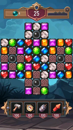 Diamond Dungeon Match 3 Games ডাউনলোড করুন – সেরা পাজল গেম - Screenshot 10