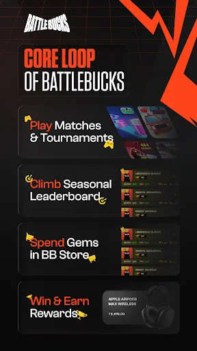 BattleBucks ডাউনলোড করুন – গেমিং রিওয়ার্ডস ও লেভেল আপ করুন - Screenshot 2