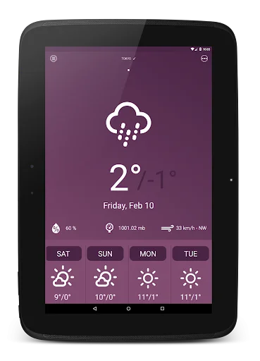 Easy Weather ডাউনলোড করুন – সহজ পূর্বাভাস এবং আপডেট পান - Screenshot 20