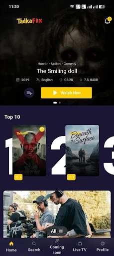 Tadka Flix ডাউনলোড করুন – সেরা মুভি ও ওয়েব সিরিজ দেখুন বিনামূল্যে - Screenshot 2