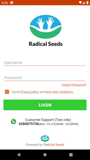 Radical Seeds Teachers ডাউনলোড করুন – স্কুল ম্যানেজমেন্ট অ্যাপ - Screenshot 1