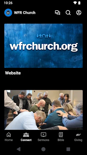 WFR Church অ্যাপ ডাউনলোড করুন – চার্চের সাথে যুক্ত থাকুন - Screenshot 2