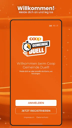 Coop Gemeinde Duell ডাউনলোড করুন – সুইজারল্যান্ডের সেরা স্পোর্টস অ্যাপ - Screenshot 1