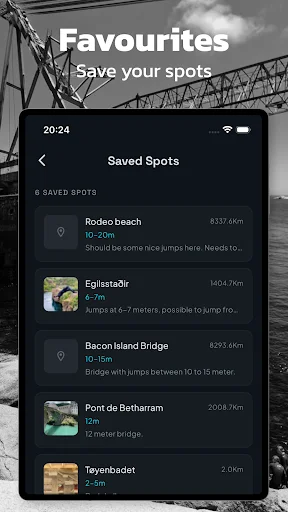 No Wading ডাউনলোড করুন – সেরা ক্লিফ জাম্পিং গাইড অ্যাপ - Screenshot 16