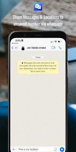 wame-Direct Chat ডাউনলোড করুন – কন্টাক্ট সেভ না করেই মেসেজ পাঠান - Screenshot 5