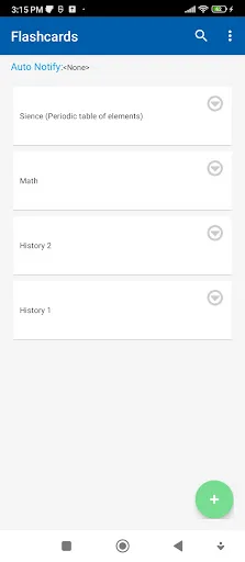 Flashcard since 2015 ডাউনলোড করুন – সেরা ফ্ল্যাশকার্ড লার্নিং অ্যাপ - Screenshot 1