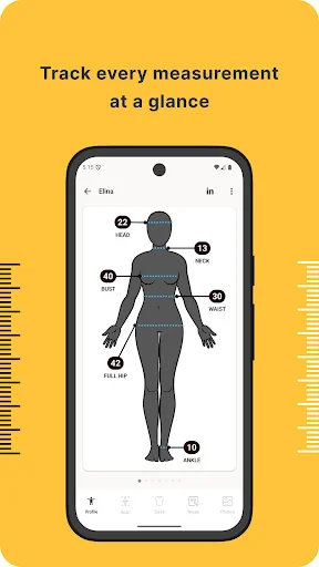 Tailor Body Measurements by DM ডাউনলোড করুন – দর্জি ও সেলাইয়ের জন্য সেরা অ্যাপ - Screenshot 4