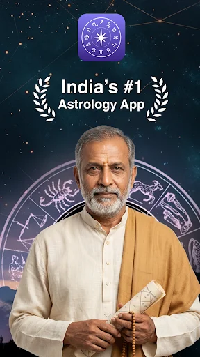 AstroTime ডাউনলোড করুন – লাইভ জ্যোতিষী ও কুণ্ডলী অ্যাপ - Screenshot 1