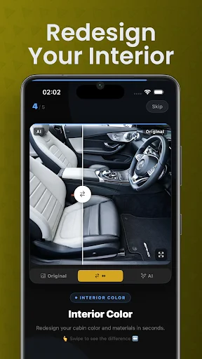 ModifCar AI ডাউনলোড করুন – আপনার গাড়ি কাস্টমাইজ করুন এআই দিয়ে - Screenshot 6