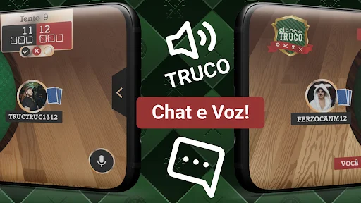 Clube do Truco ডাউনলোড করুন – সেরা ব্রাজিলিয়ান ট্রুকো গেম - Screenshot 2