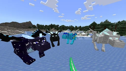 Dragon Monsters Minecraft PE ডাউনলোড করুন – নতুন ড্রাগন মোড - Screenshot 10