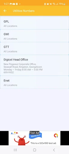 Guyana PhoneBook ডাউনলোড করুন – গায়ানার সকল প্রয়োজনীয় নম্বর - Screenshot 3