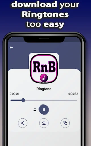 RnB App Ringtones ডাউনলোড করুন – সেরা R&B মিউজিক রিংটোন ফ্রি - Screenshot 4
