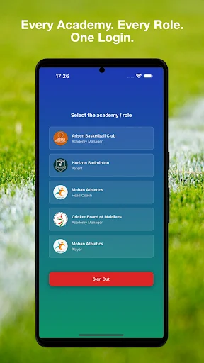 Academy Pro ডাউনলোড করুন – স্পোর্টস একাডেমি সদস্যদের জন্য সেরা অ্যাপ - Screenshot 1