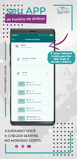 Vapit – Bus Time ডাউনলোড করুন: বাসের সঠিক সময় জানুন সহজে - Screenshot 6