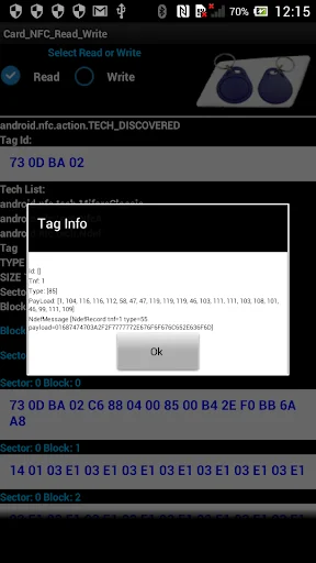 Card NFC Read Write Tag ডাউনলোড করুন – NFC কার্ড রিড ও রাইট টুল - Screenshot 1