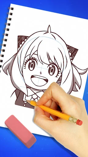 How to Draw Anime অ্যাপ ডাউনলোড করুন – অ্যানিমে আঁকা শিখুন ফ্রি - Screenshot 8