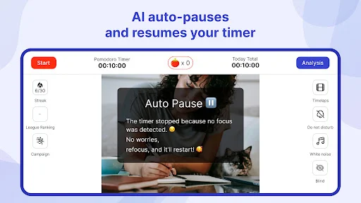Tomatoma – Focus & Pomodoro ডাউনলোড করুন – উৎপাদনশীলতা বাড়ান - Screenshot 1