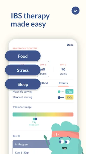 IBS Coach ডাউনলোড করুন – FODMAP ডায়েট ও খাবার পরিকল্পনা - Screenshot 5