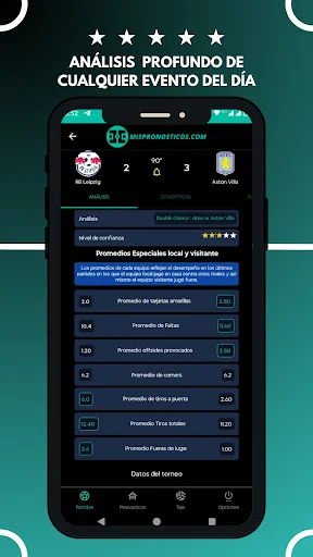 Mis Pronósticos AI ডাউনলোড করুন – সেরা স্পোর্টস প্রেডিকশন ও পরিসংখ্যান - Screenshot 5