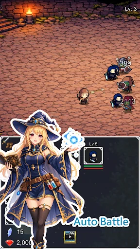 Cursed Relics & Dungeon ডাউনলোড করুন – সেরা পিক্সেল আরপিজি গেম - Screenshot 2