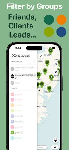 Contact on Map ডাউনলোড করুন – আপনার পরিচিতি ম্যাপে দেখুন - Screenshot 2