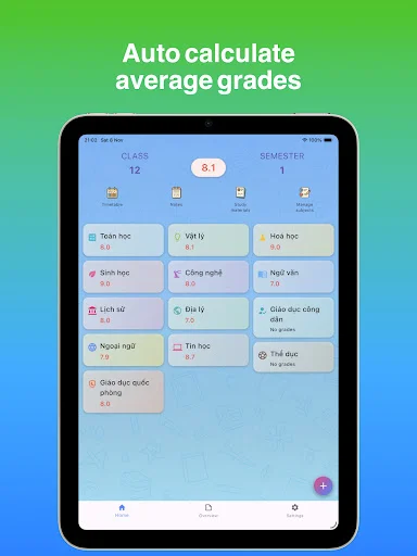 myGrade ডাউনলোড করুন – শিক্ষার্থীদের গ্রেড ও ক্লাস রুটিন ট্র্যাকার - Screenshot 18