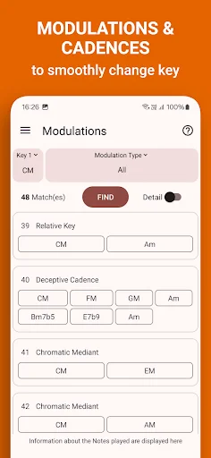 Music Theory Companion ডাউনলোড করুন – মিউজিক থিওরি ও কর্ড শেখার সেরা অ্যাপ - Screenshot 8